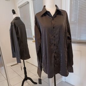 4/$60 New Silky Slim Fit Dress Shirt - Size XL